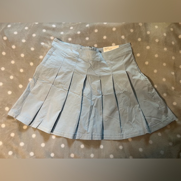 Baby blue high rise skirt - Picture 1 of 9